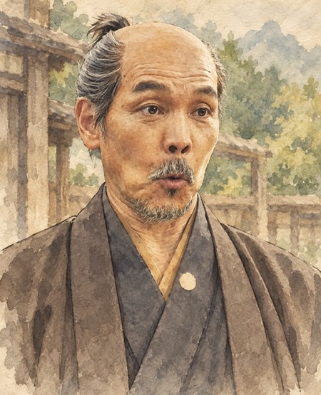 桑山重晴イメージイラスト