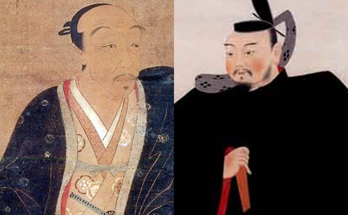 前田利家と佐々成政の肖像画