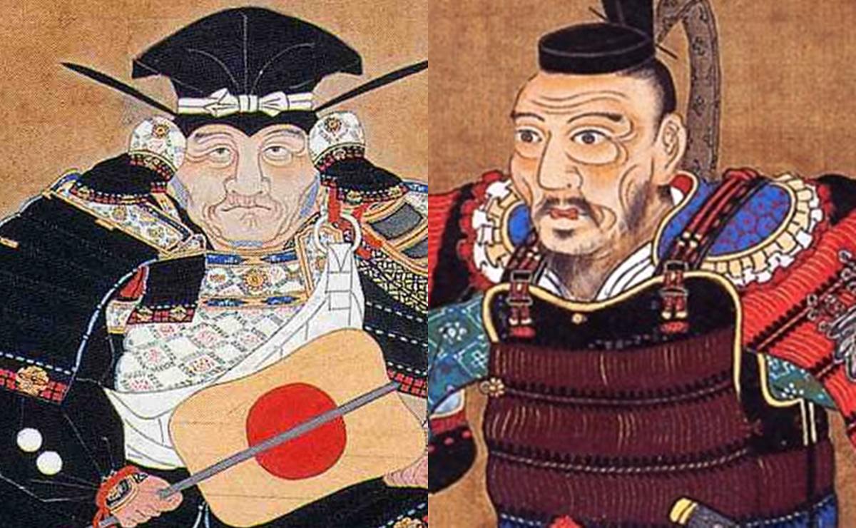 池田恒興と羽柴秀吉の肖像画
