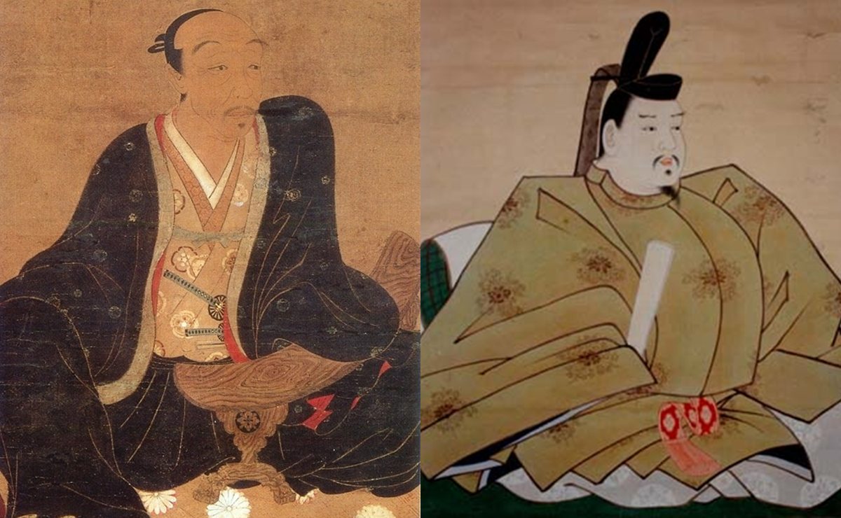 前田利家と利長の肖像画