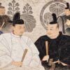 豊臣家臣団と徳川家臣団のイメージイラスト