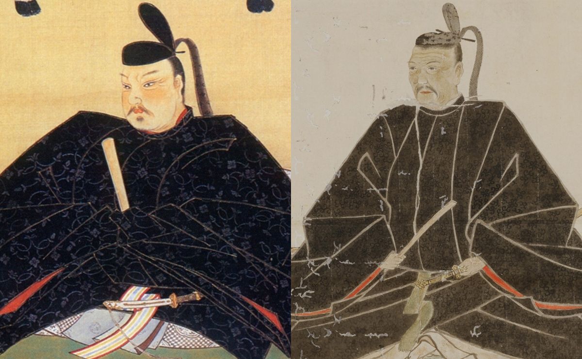 豊臣秀長と浅野長政の肖像画