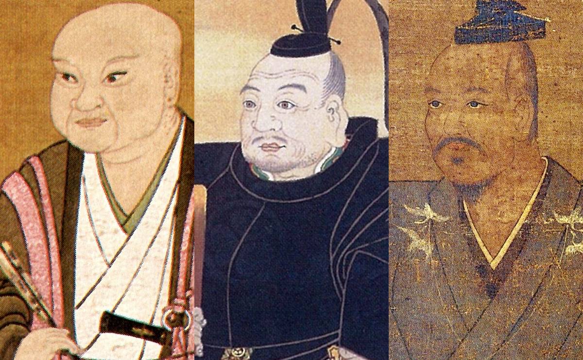 穴山梅雪・徳川家康・武田信玄の肖像画