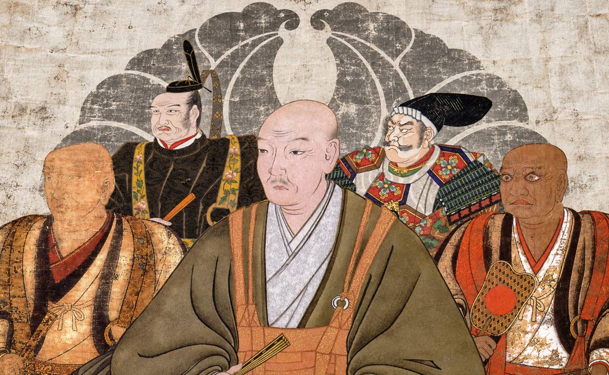 大友家臣団イメージイラスト