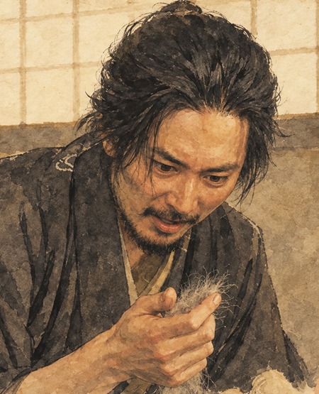 筆屋の才蔵イメージイラスト