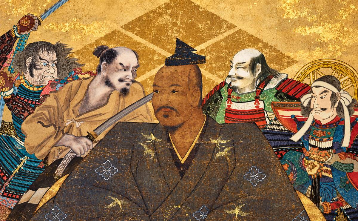 武田四天王イメージイラスト