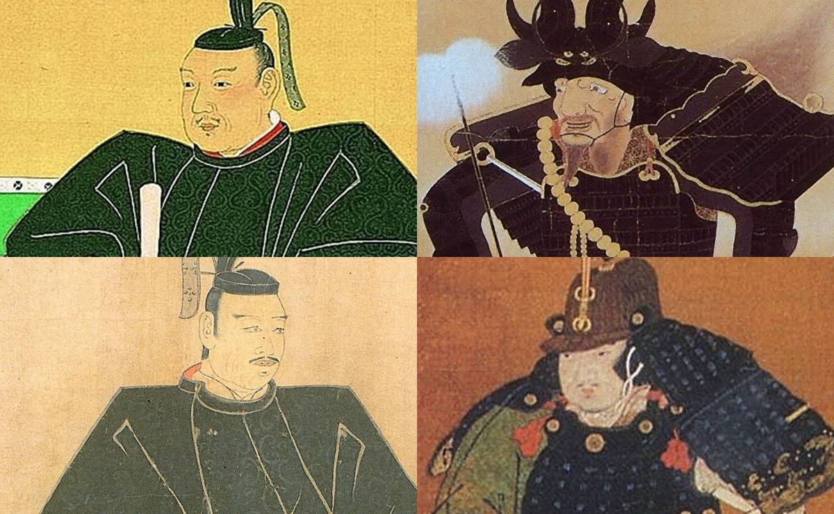徳川四天王の肖像画