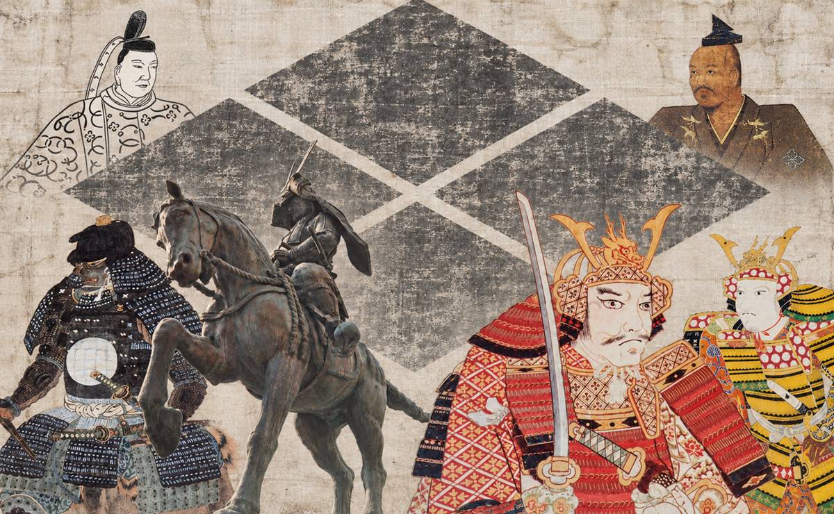 源義光子孫の戦国武将たちイメージイラスト